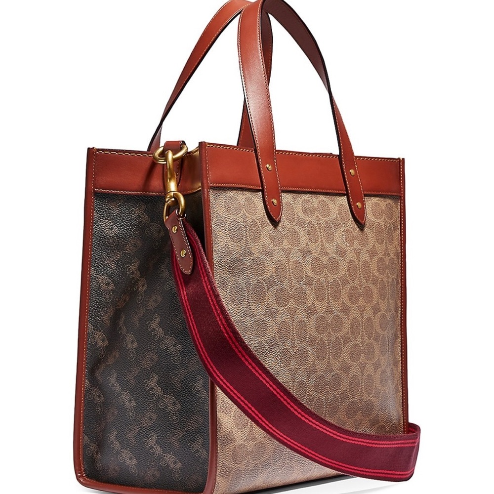 COPY - Coach Field Carriage & Signature Coated Canvas Tote